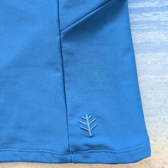 💙 Coolibar Kaylana Tank Top UPF 50+, Size Small in blue 💙 - Picture 6 of 12